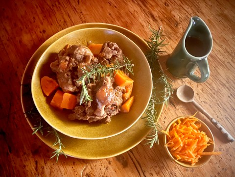 What’s cooking today: All-day oxtail stew