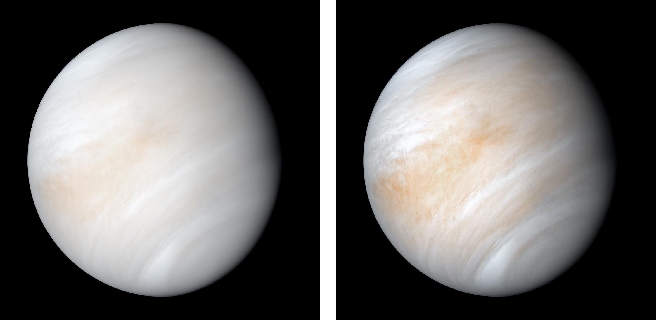 Venus from NASA’s Mariner 10 spacecraft. 