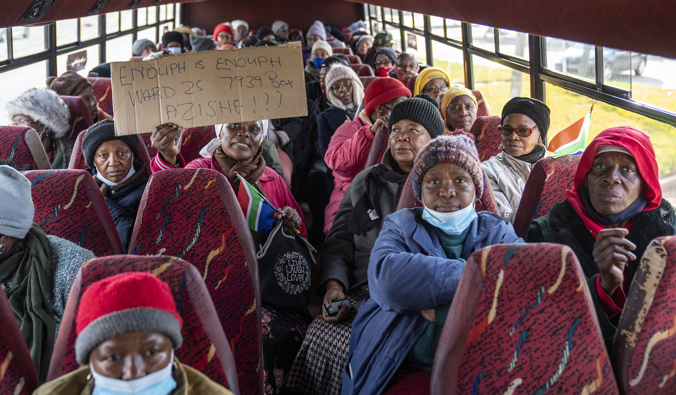 elderly soweto residents