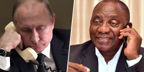 Ramaphosa calls Putin to discuss food and fertiliser supplies after Russia’s invasion of Ukraine scrambled global markets