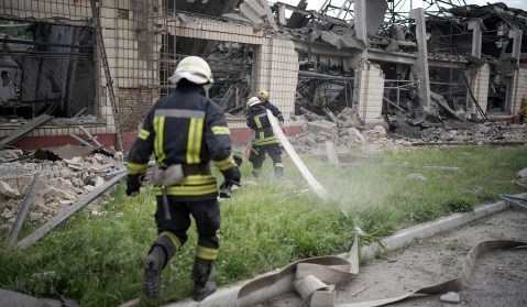 Blasts rock Kyiv for first time since April; Sievierdonetsk situation still ‘extremely difficult’