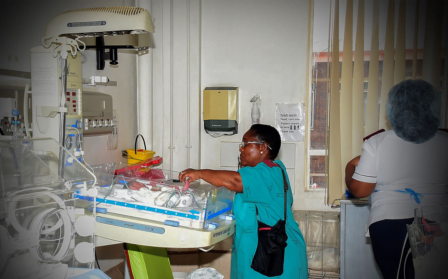An image of The neonatal unit at Leratong Hospital in relation to cerebral palsy