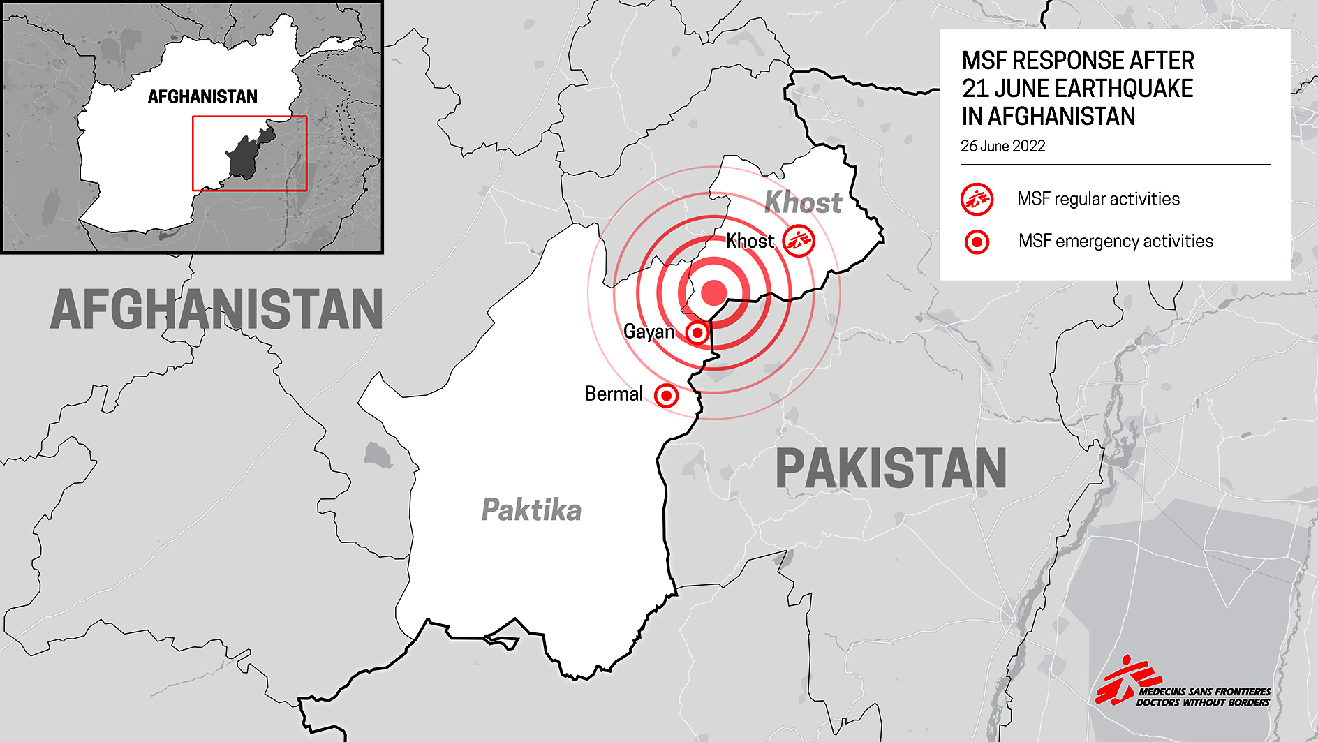 afghanistan quake map