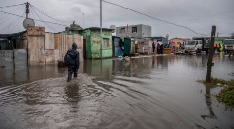 In pictures — Heavy ongoing winter downpours cause flooding and power cuts in Cape Town