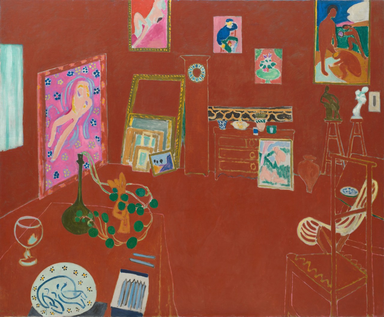 MATTERS OF OBSESSION: A personal contemplation on Henri Matisse’s The Red Studio — L’Atelier Rouge