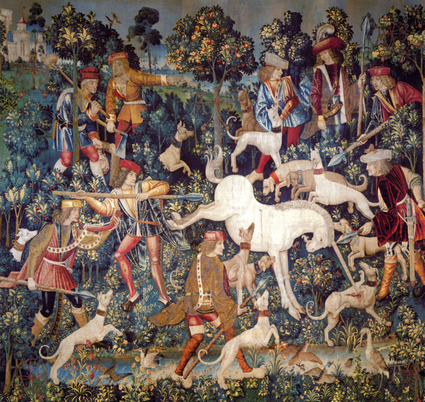 Verteuil Tapestries Hunt for the unicorn