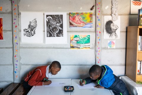 ‘Arise Eagle’: Khayelitsha art gallery founder hopes to show parents that children can ‘make it’ as artists