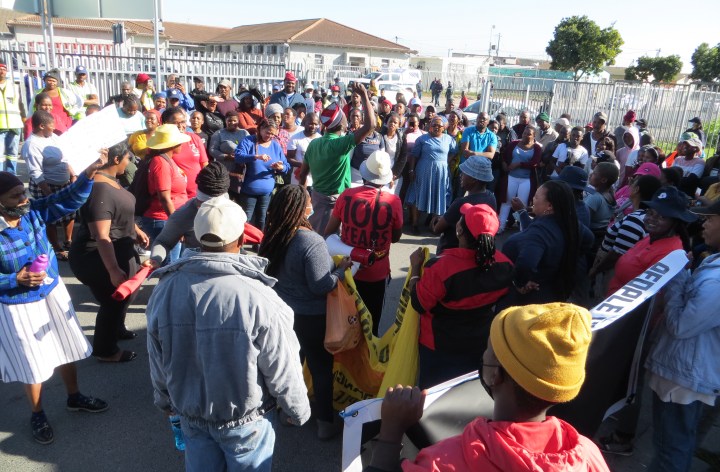 Delft protesters call for better roads, policing and hospital service in list of demands