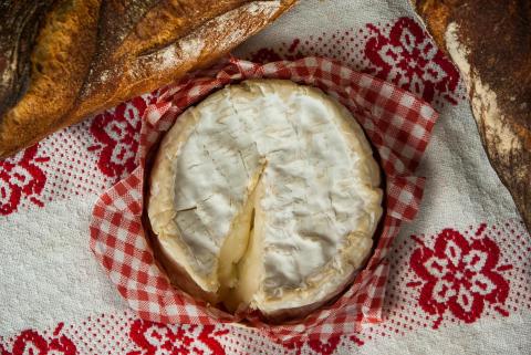 Camembert and Brie, molten heaven