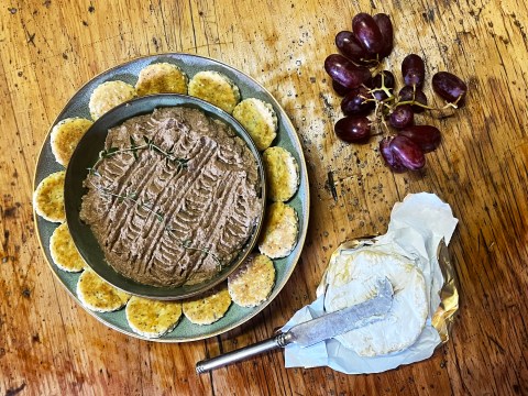 What’s cooking today: Brandied chicken liver pâté
