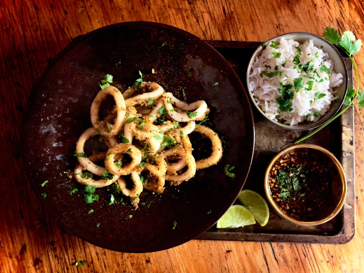 What’s cooking today: Salt and pepper calamari rings