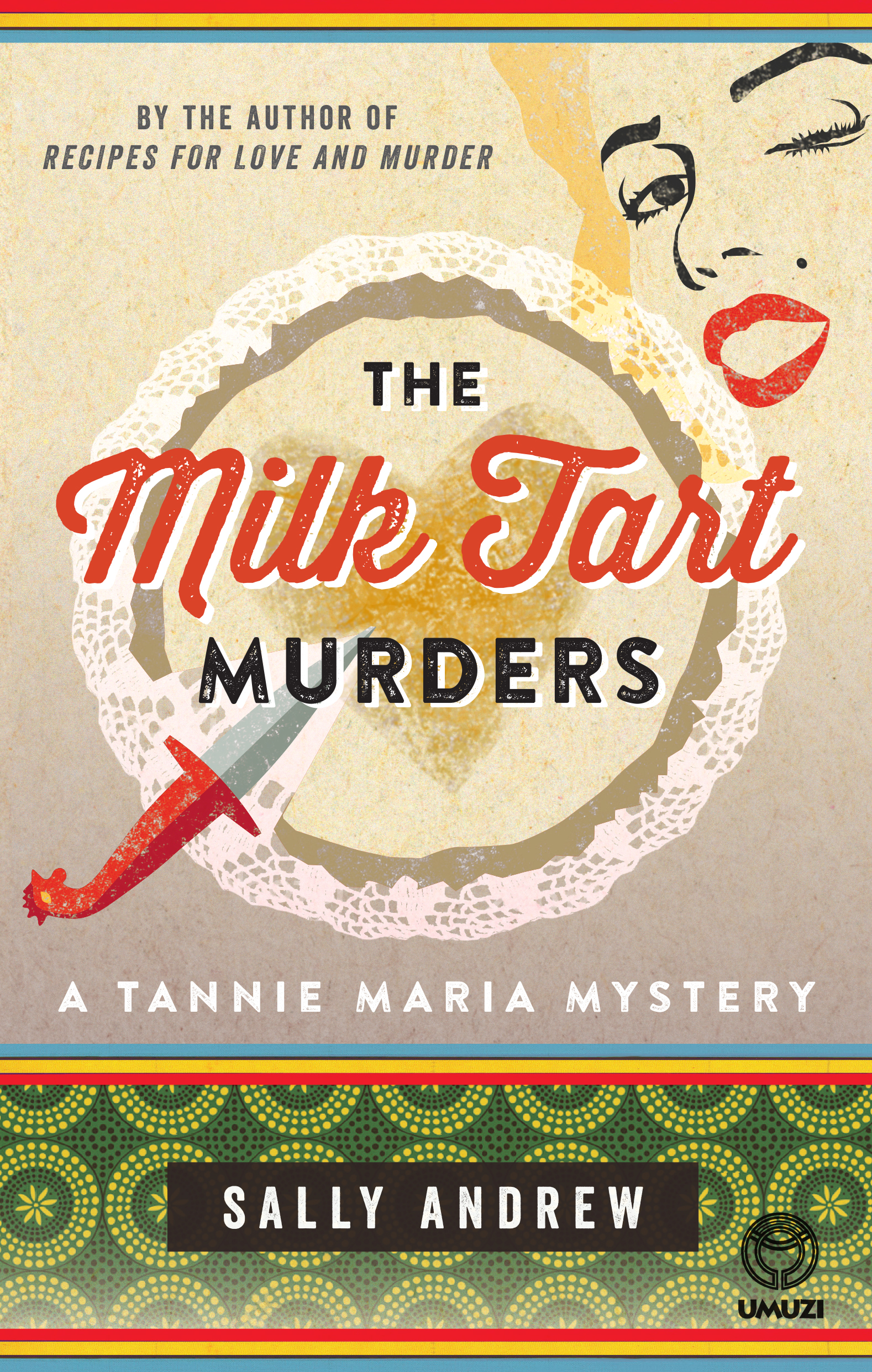 'The Milk Tart Murders' by Sally Andrew book cover. 