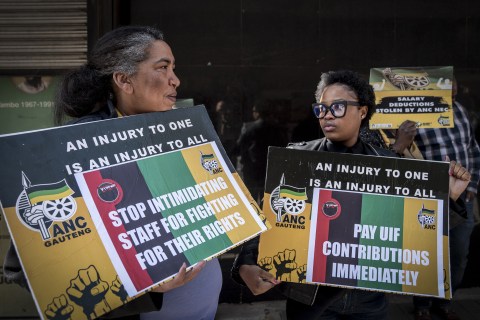 Funding act blamed for ANC’s multimillion-rand KZN deficit as staff picket line grows ahead of crunch policy conference