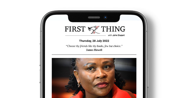 First Thing, Daily Maverick's flagship newsletter