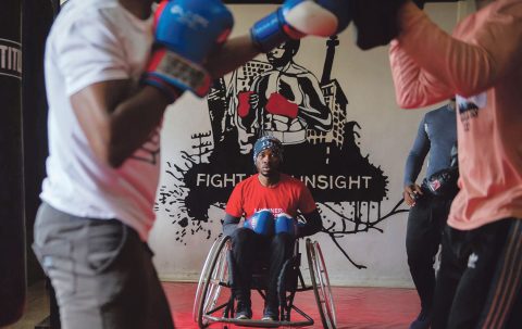 South Africa let me dream and the gym taught me love, says wheelchair boxer