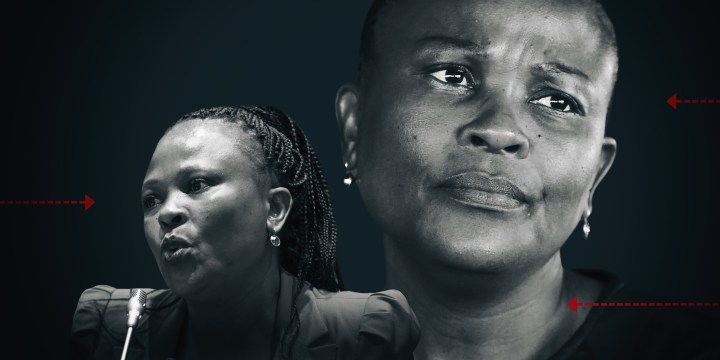 Politicking from day one as suspended Public Protector Mkhwebane attends hearings ‘under protest’