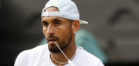 Nick Kyrgios charged with assaulting ex while he storms into yet another row at Wimbledon