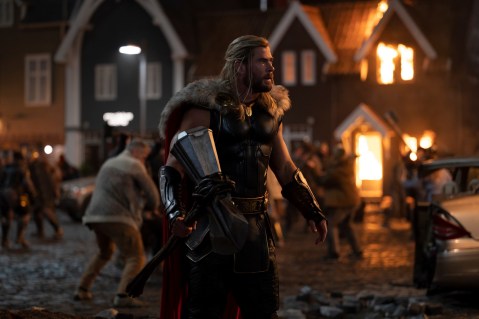 Thor: Love and Thunder – a stylised, popcorn-munching adventure