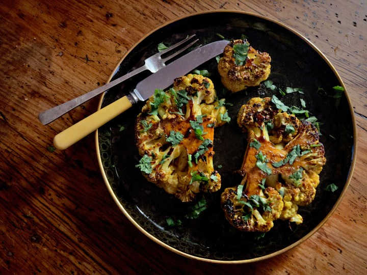What’s cooking today: Grilled cauliflower steaks