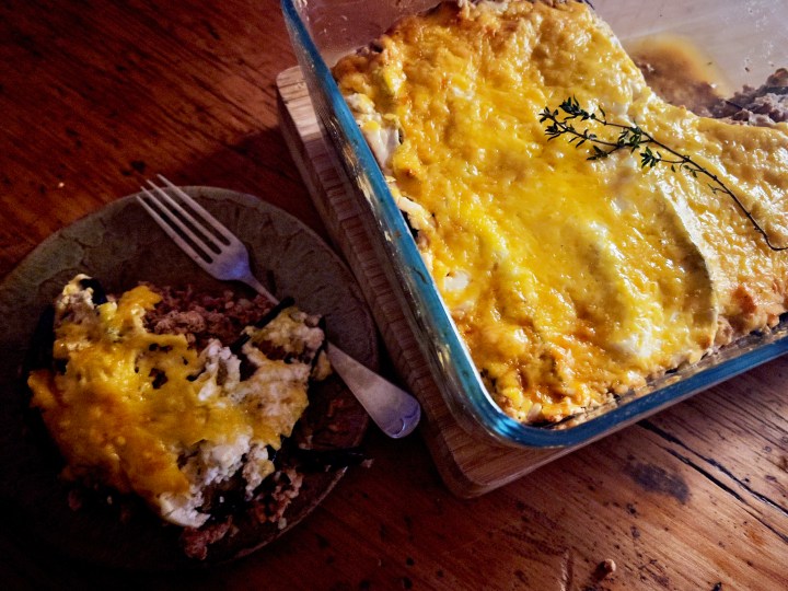 What’s cooking today: Chicken Moussaka