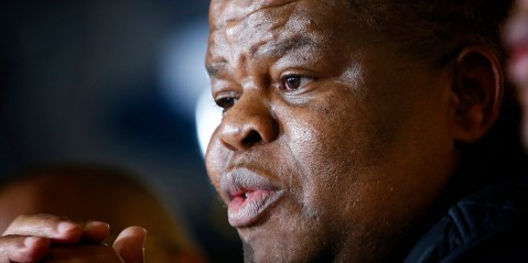 Rise in terrorism and social unrest necessitates more investment  in SA’s  security cluster, says David Mahlobo