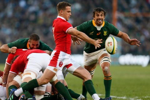 Etzebeth set for 100th Test appearance in third clash with Wales