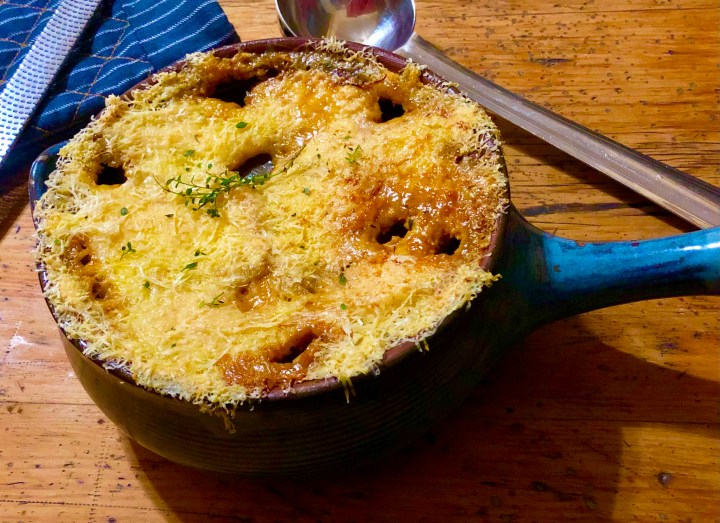 What’s cooking today: French onion soup