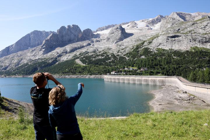 Drones, helicopters search for missing after Italian glacier collapse