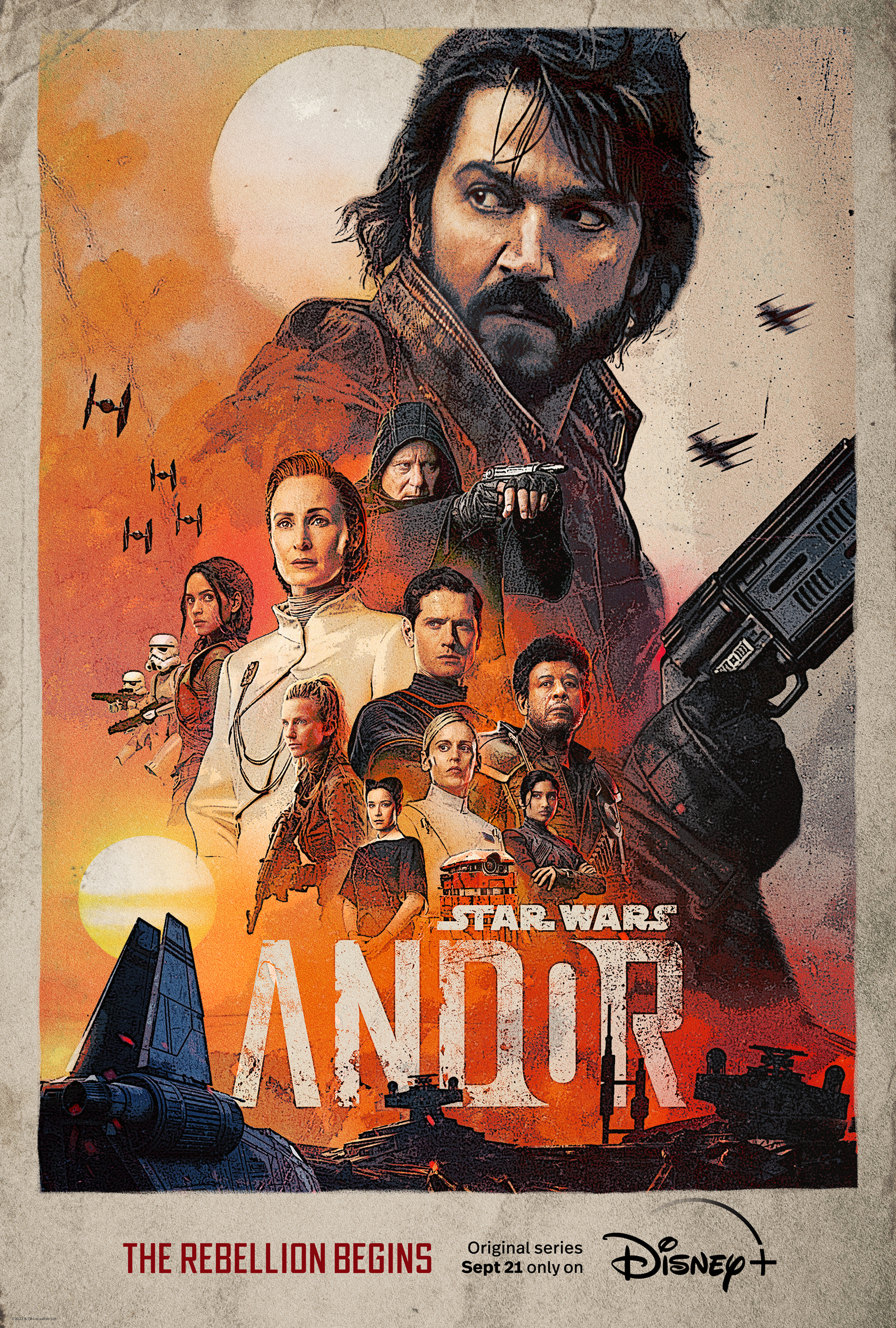 'Andor' poster. Image: Supplied