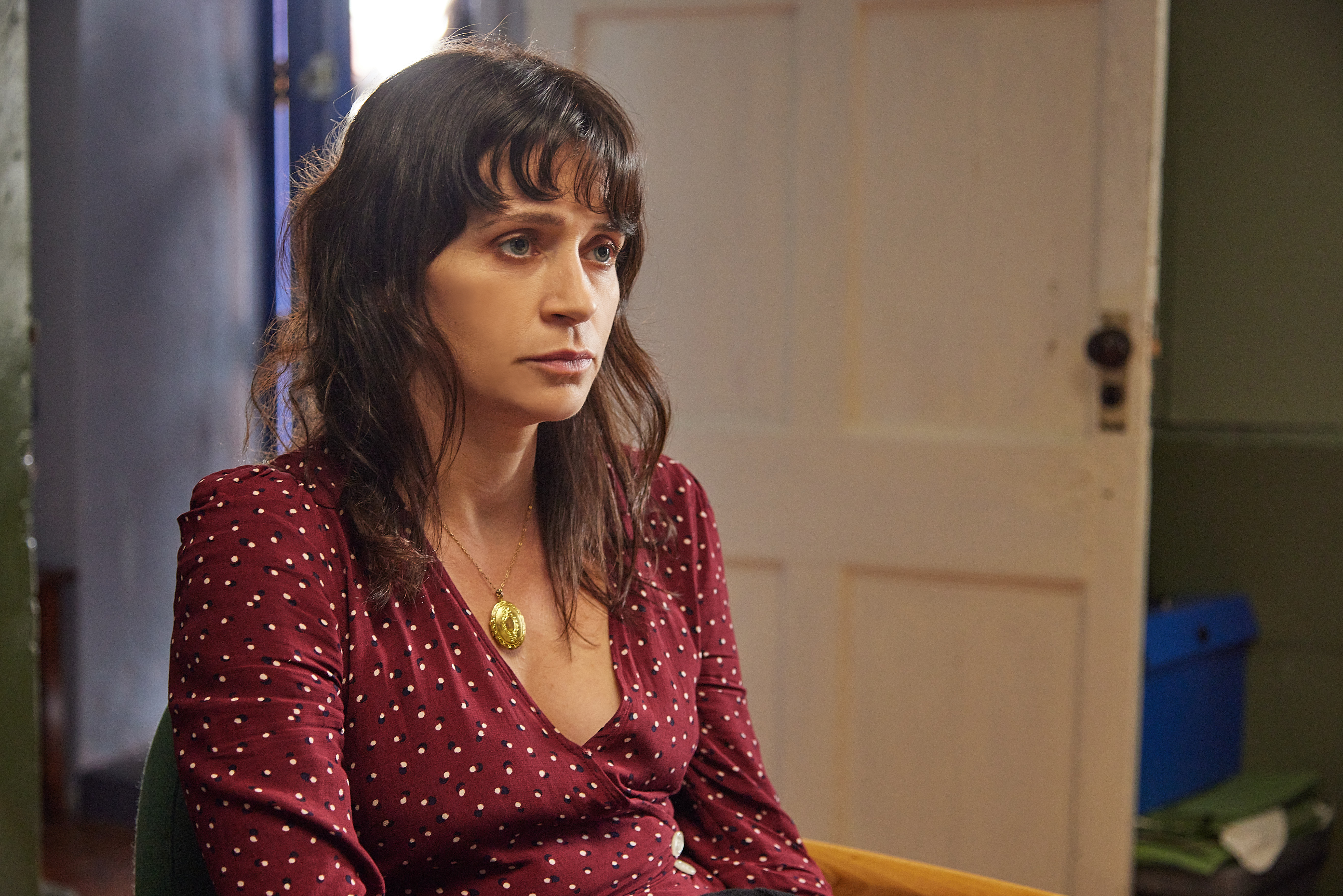 ‘Holding’ – Charlene McKenna as Evelyn Ross (image courtesy of Britbox)