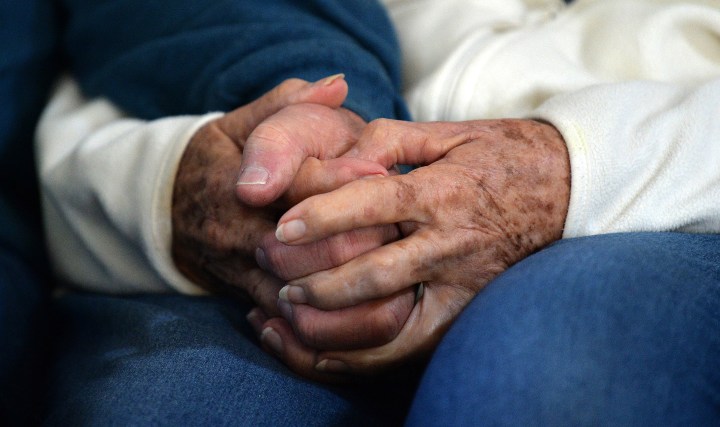 Gqeberha (Port Elizabeth) ,Eastern Cape. Edgar Meyer and Audrey Thomas, a 75 year old couple who lost their loved-ones  couldn't get married to each other.
Home Affairs database was never updated after the deaths of their loved-ones.
 25 August 2022.(Photo: Deon Ferreira)