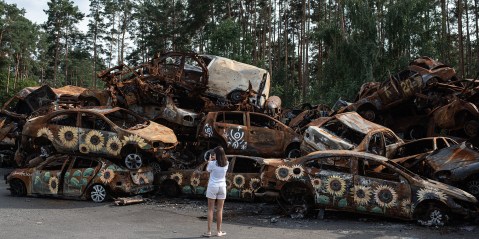 Ukraine girds for Independence Day attacks on war’s six-month mark