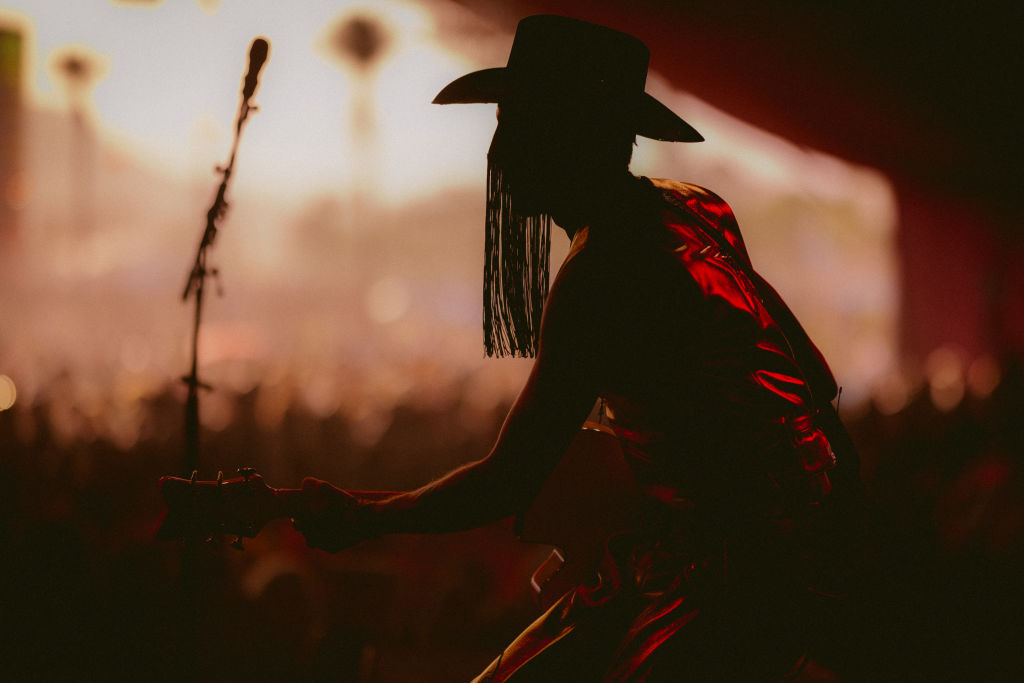 Orville Peck performs onstage at the Gobi Tent during the 2022 Coachella Valley Music And Arts Festival on on April 17, 2022 in Indio, California. Image: Rich Fury / Getty Images for Coachella
