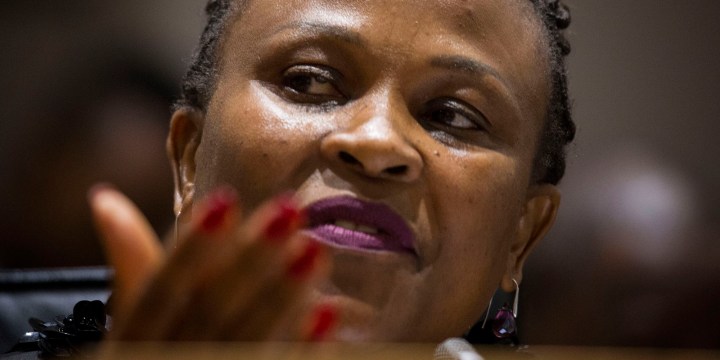 ‘Be my eyes and ears’, former Public Protector Mkhwebane told her head of security