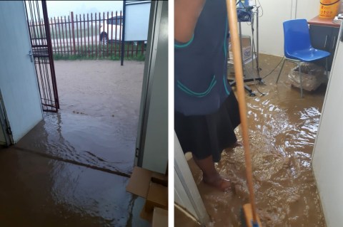 Nurses at dilapidated Intabazwe Clinic can’t treat patients when it rains