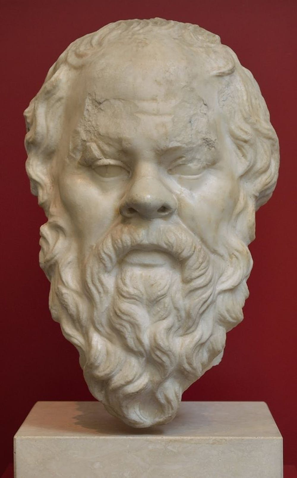 Head of Socrates in Palazzo Massimo alle Terme, Rome. Wikimedia commons, CC BY-SA
