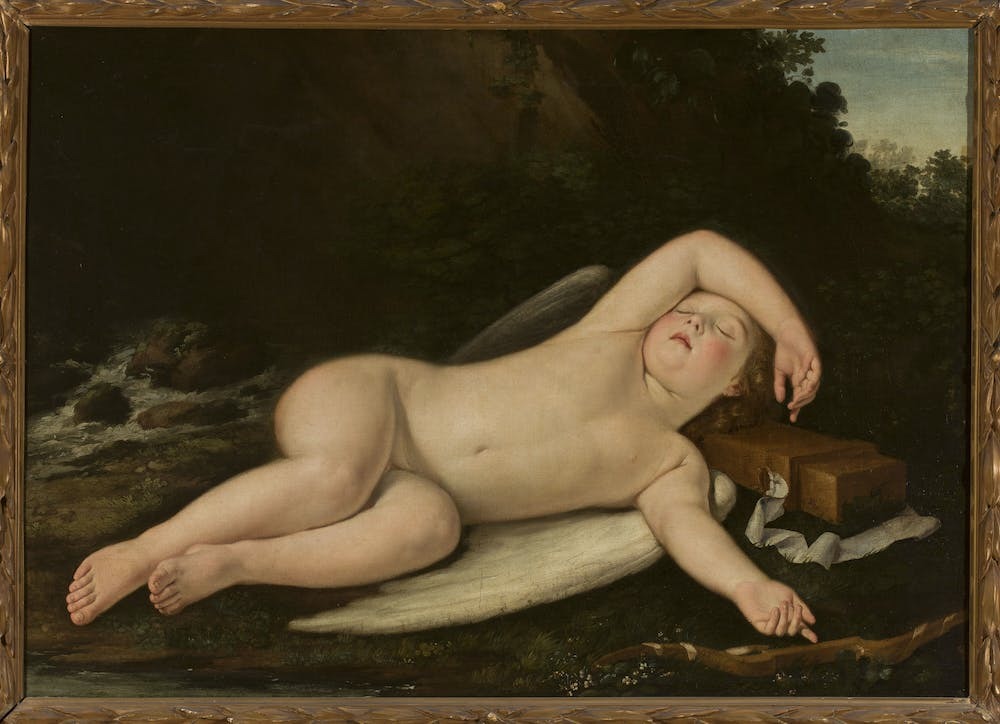 Francesco Albani, Sleeping Eros (circa 1625-1650). Wikimedia Commons