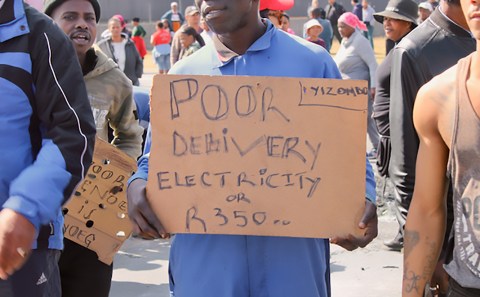 Tembisa riots allegedly spurred by electricity tariffs, lack of indigent relief