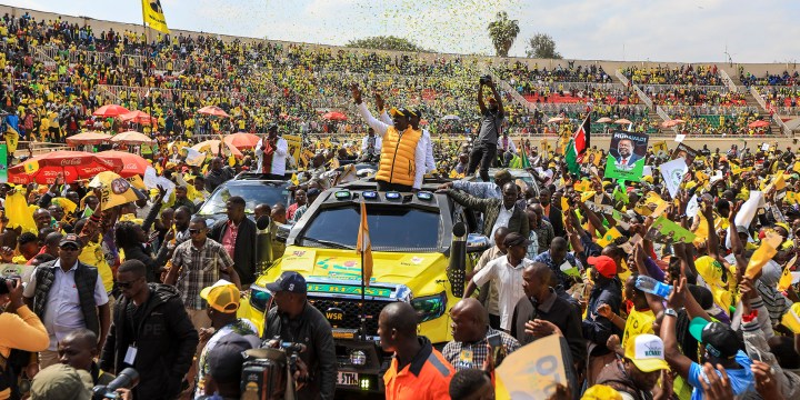 Kenya tense ahead of its highly competitive presidential vote