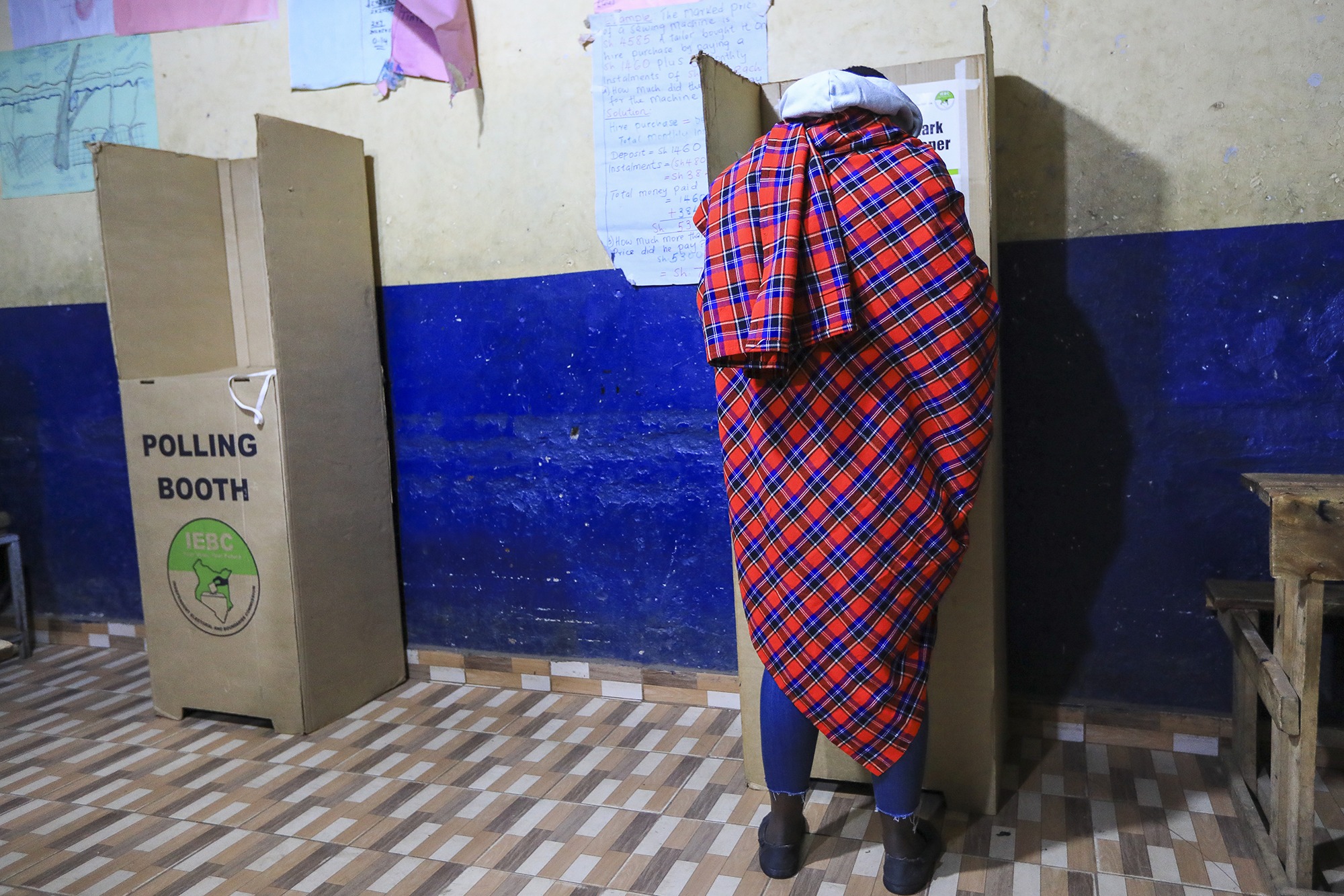 kenya voters polling booth