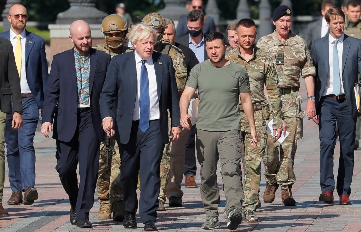 Biden announces $3bn military aid package; UK’s Johnson visits Kyiv