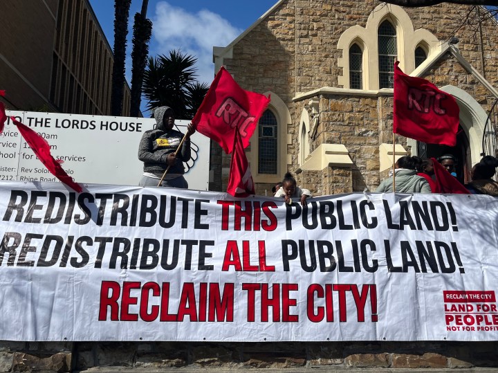 Activists demand that Sea Point plot is converted for social housing