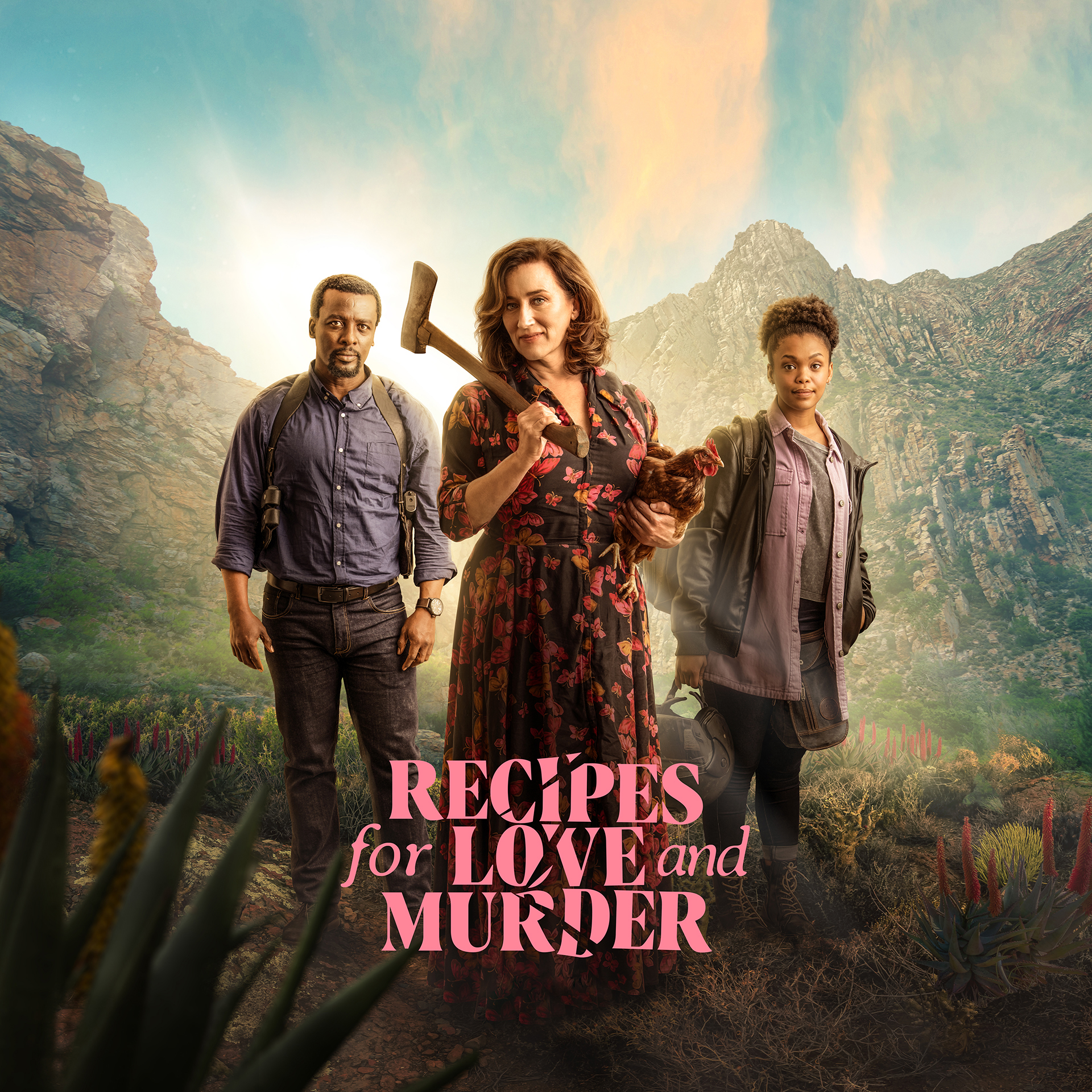 'Recipes for Love and Murder' series poster. Image: BothWorld / RFLM TV