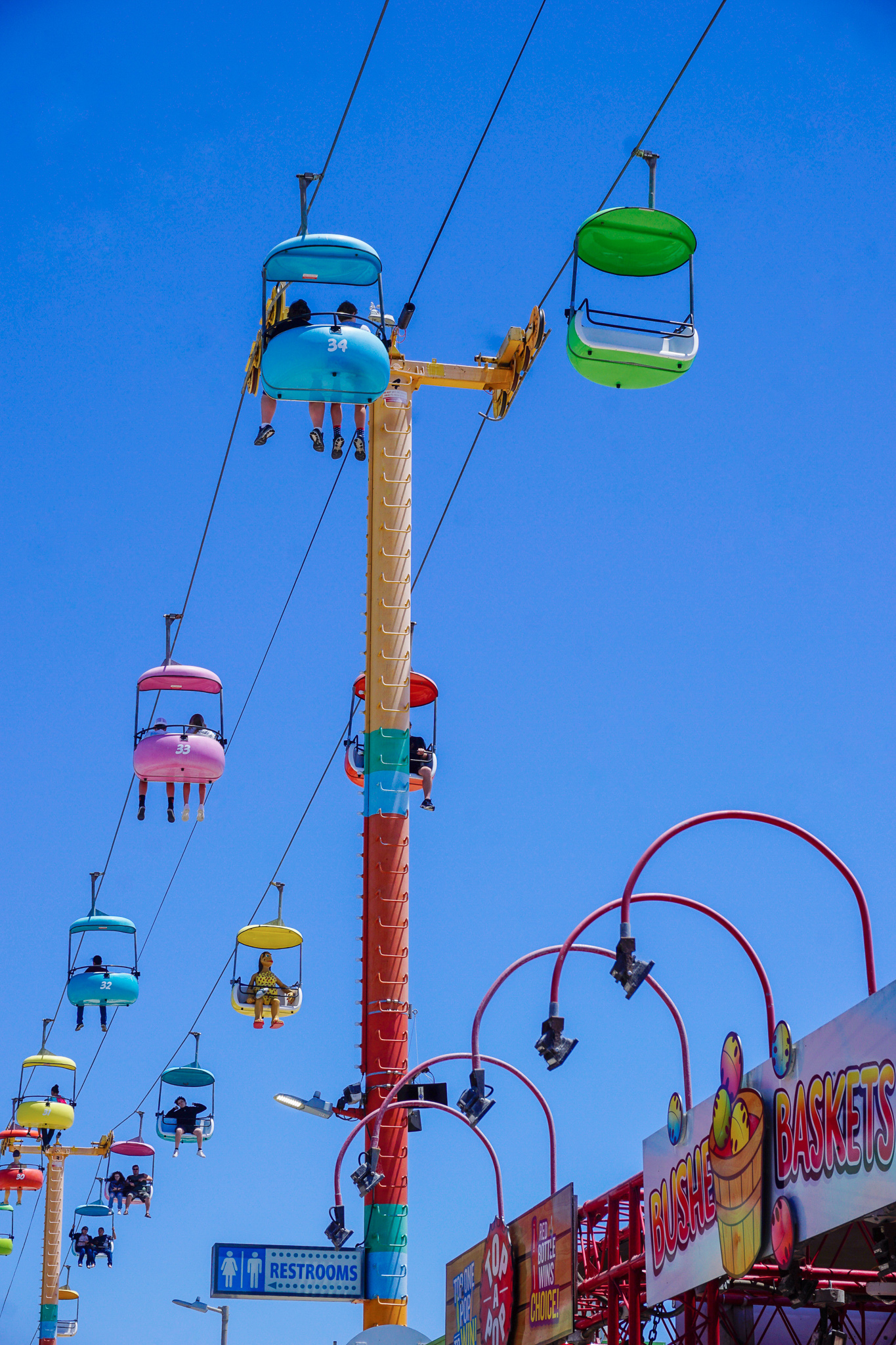 Untitled. "Santa Cruz California Amusement Park this summer." © Gabriela Timo, Argentina, entry, Open Competition, Motion, 2023 Sony World Photography Awards