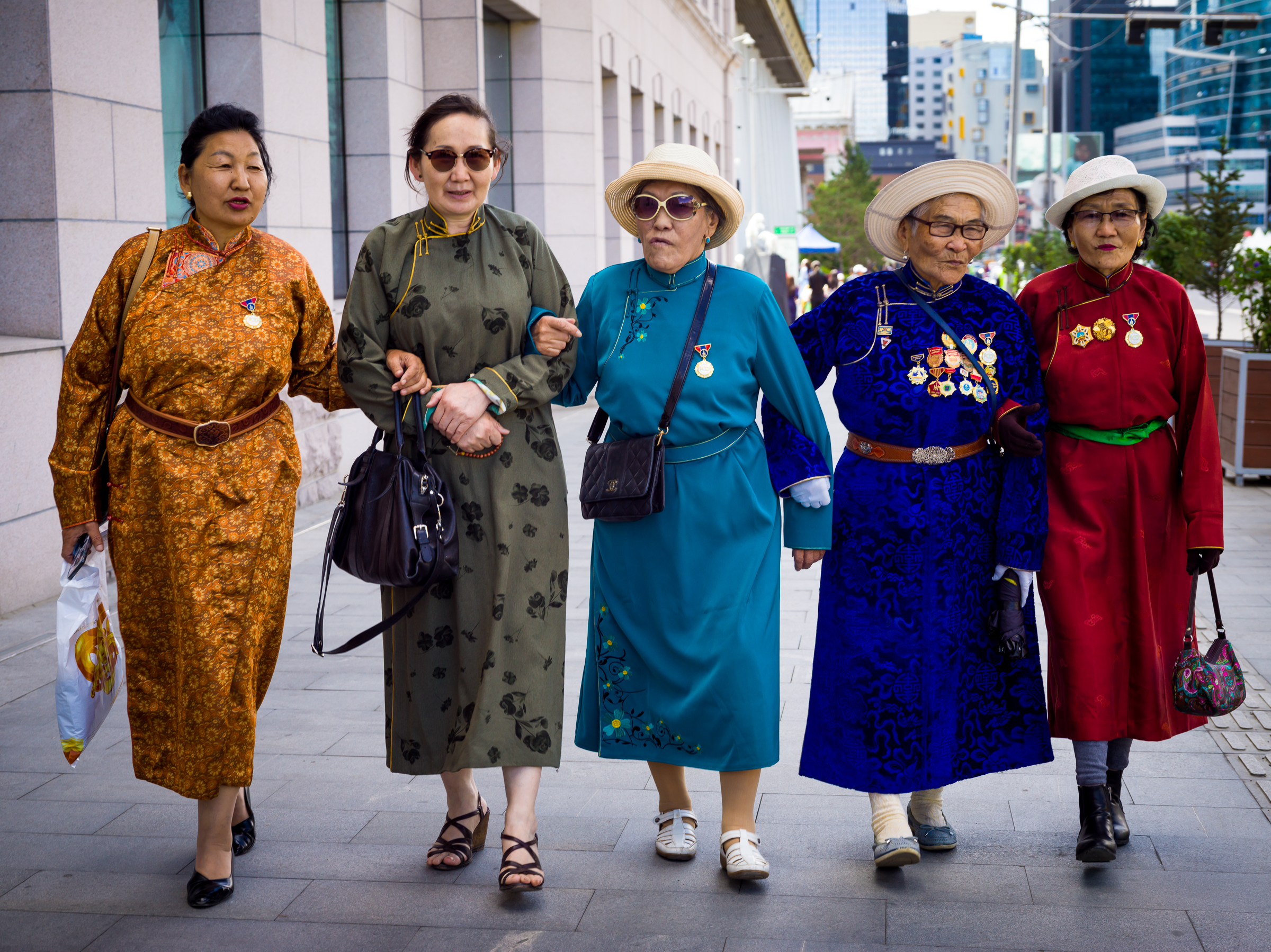 Aunties in Mongolia. "Aunties transcend culture, boundaries, and language. Aunties are universal." © Lola Akinmade Akerstrom, Sweden, entry, Open Competition, Street Photography, 2023 Sony World Photography Awards