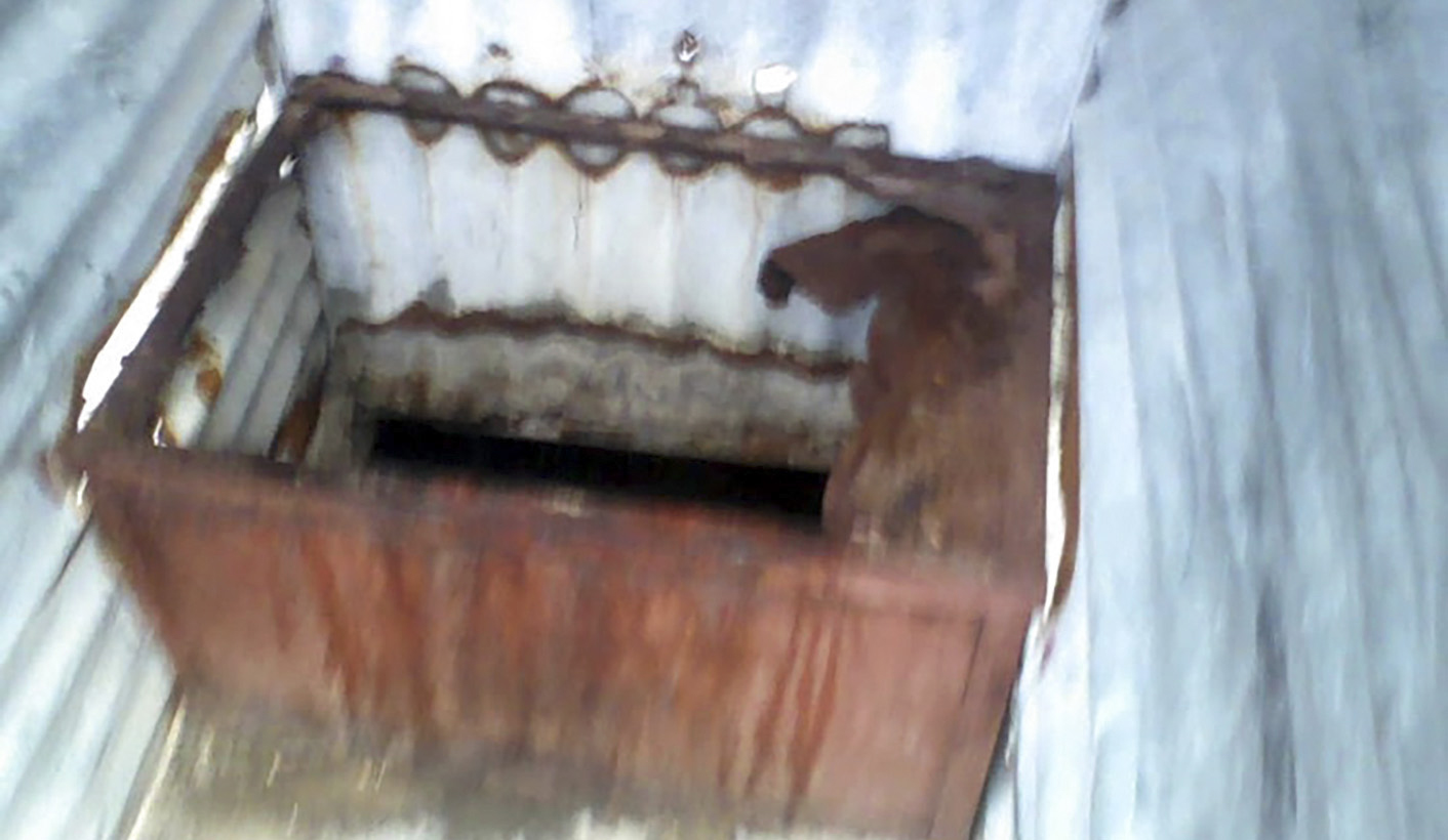 The pit latrine that Michael Komape drowned in - Maverick Citizen