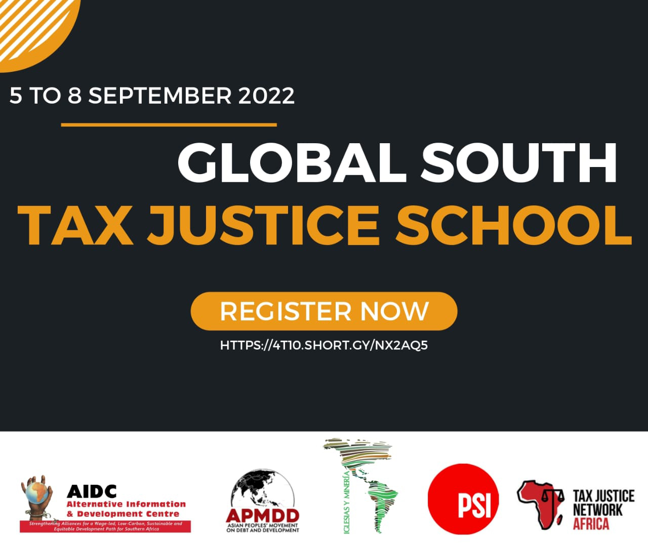 Global South Tax Justice School poster