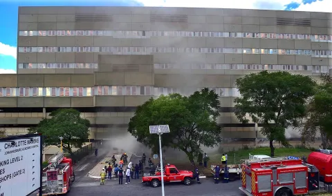 Devastating Charlotte Maxeke hospital fire was an act of arson — police forensic report