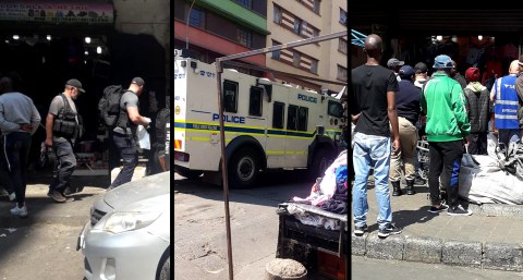 Police raids in Joburg CBD motivated by extortion, claim vulnerable migrant traders