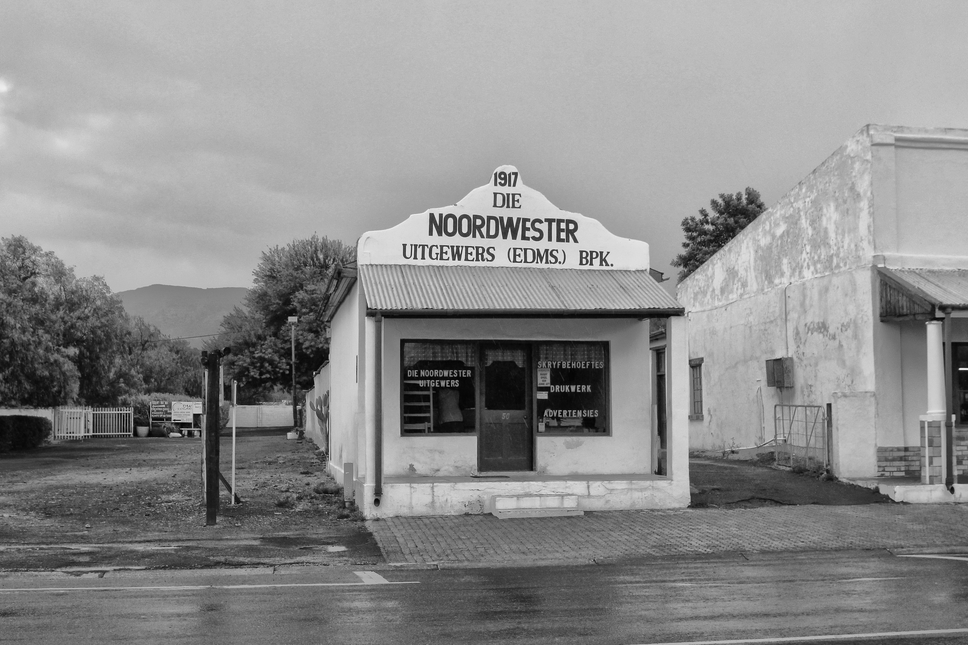 The present-day Noordwester/Messenger offices in Calvinia